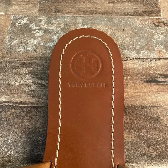 Tory Burch Brown Leather Sandals - Picture 3 of 8